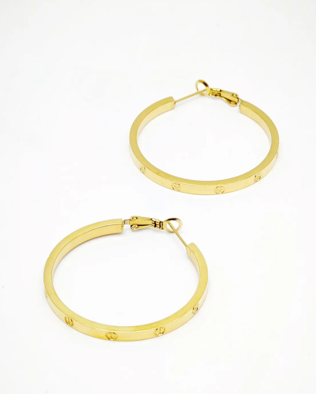 Boucles d'oreilles - Créoles - Acier Inoxydable