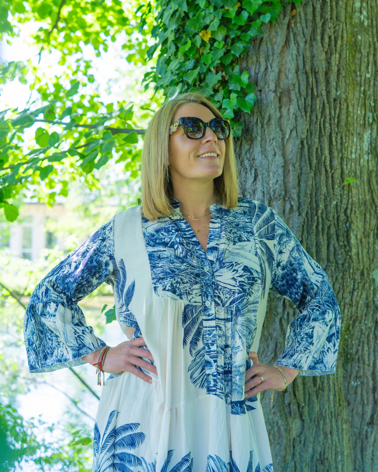 Robe longue bohème-chic