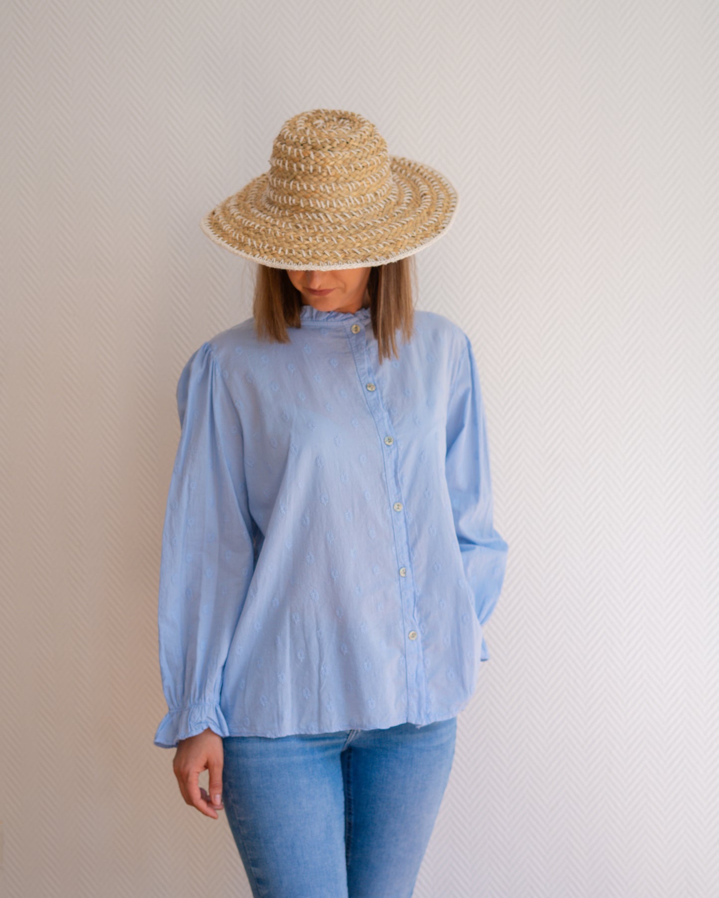 Chemisier en voile de coton