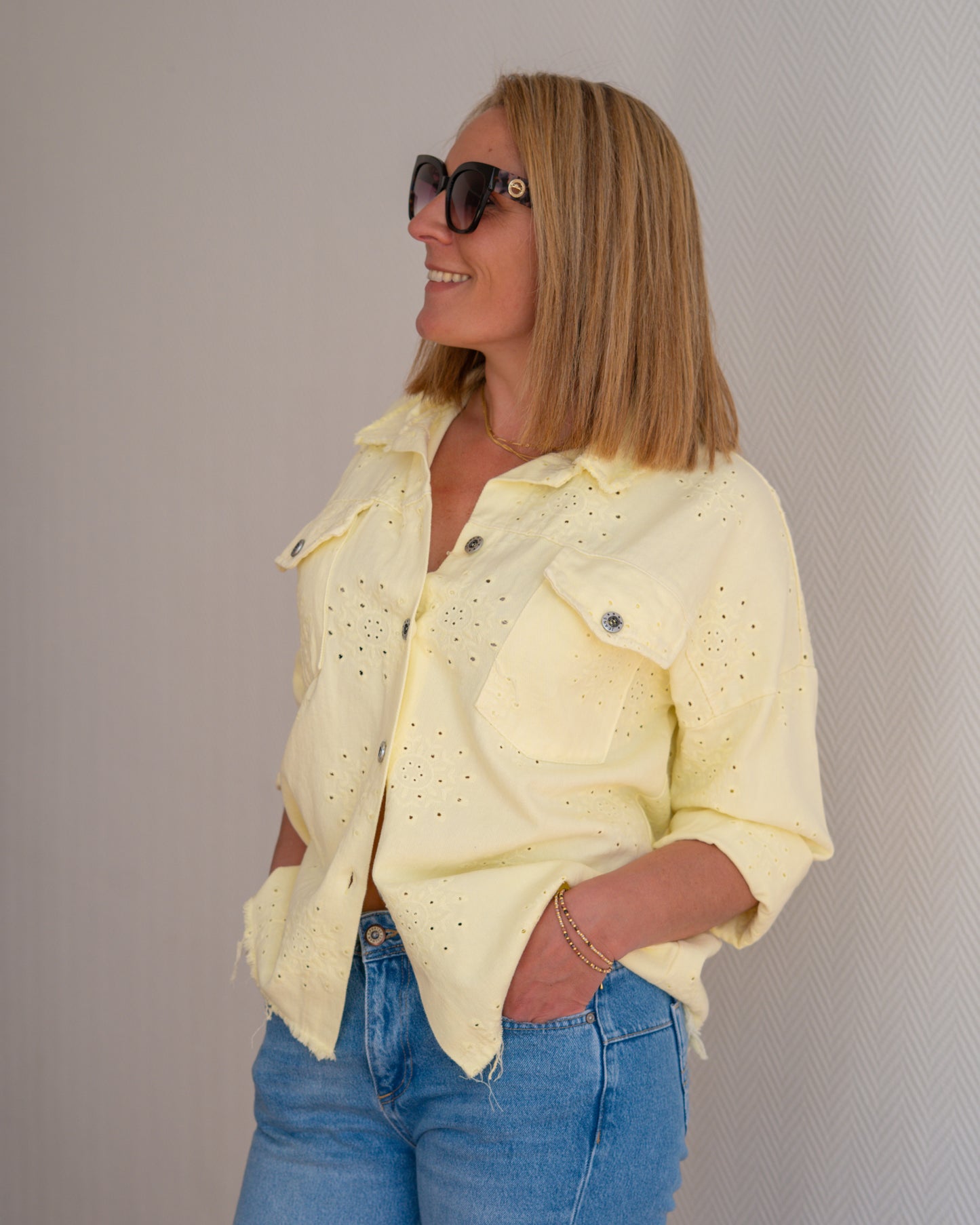 Veste en coton