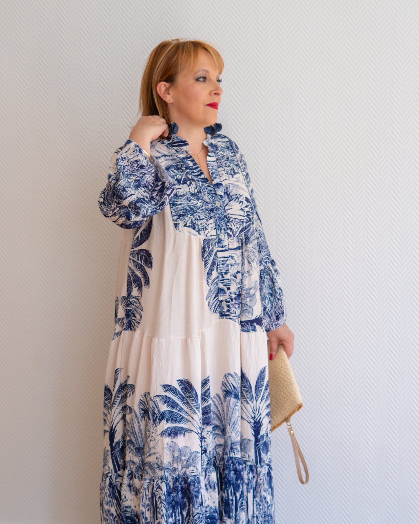 Robe longue bohème-chic