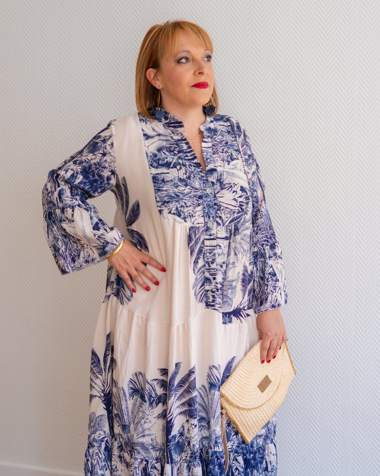 Robe longue bohème-chic